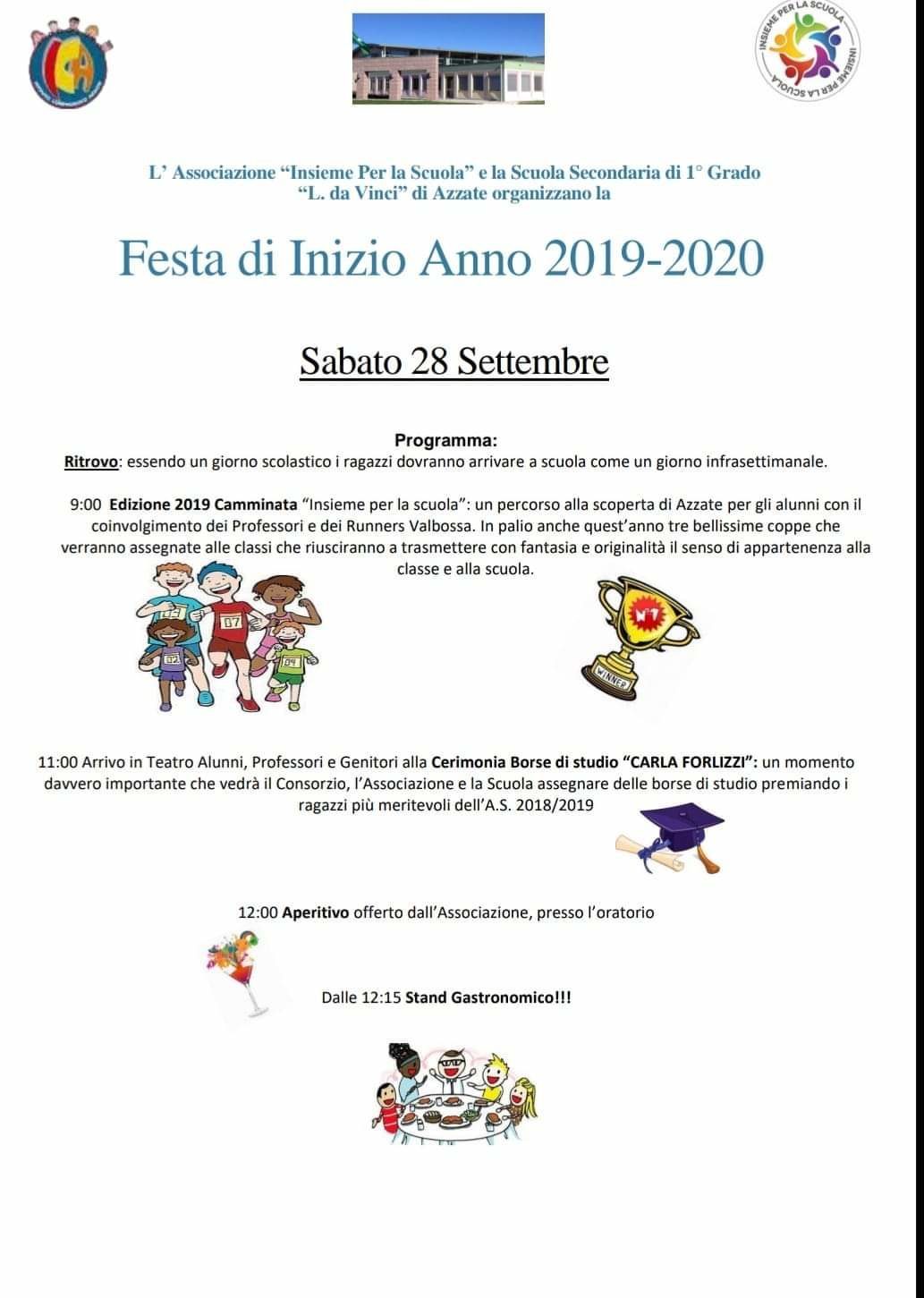 Festa Di Inizio Anno Istituto Comprensivo Azzate